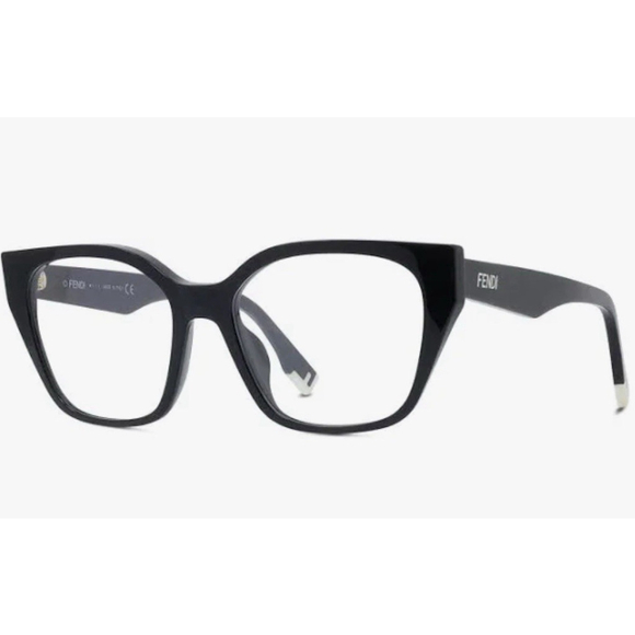 Fendi Eyeglasses FE50004I 001 Black 54-18 145 Women’s Authentic Made In Italy - Picture 1 of 4